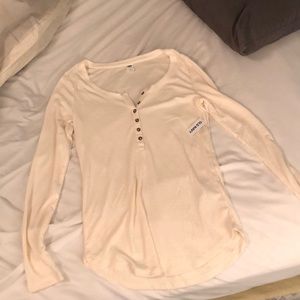 Long sleeve Old navy 3/4 button up